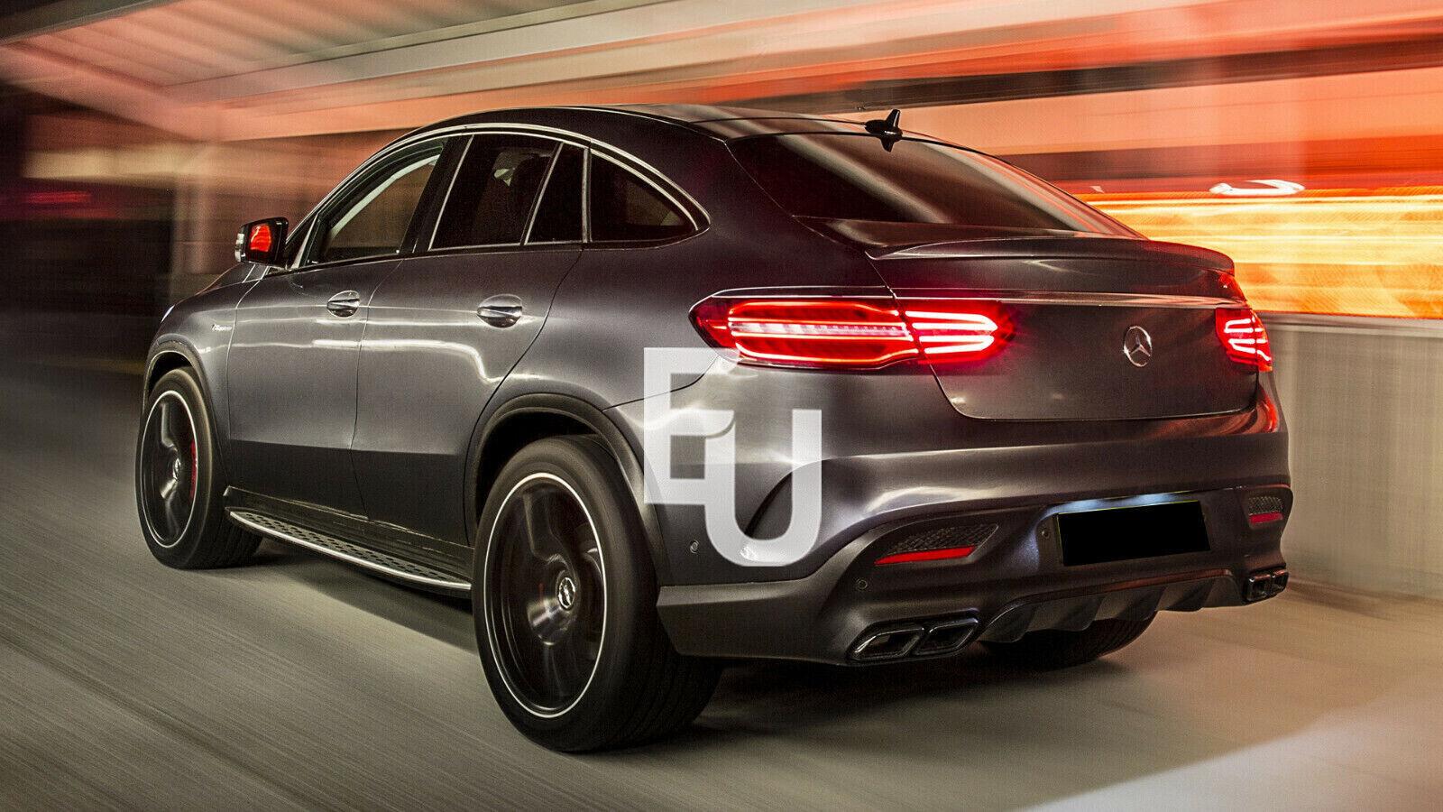 RUNNING BOARDS SIDE STEPS FOR MERCEDES BENZ GLE COUPE C292 2015-2019 100% STYLE