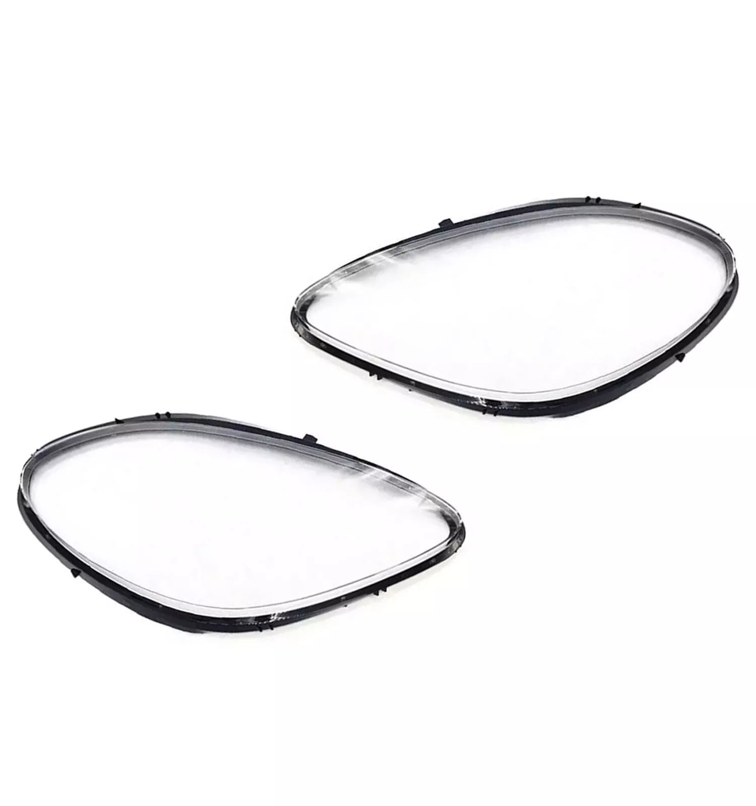 LEFT RIGHT SIDE PAIR HEADLIGHT LENS COVER LAMP FOR PORSCHE MACAN 2019-2022