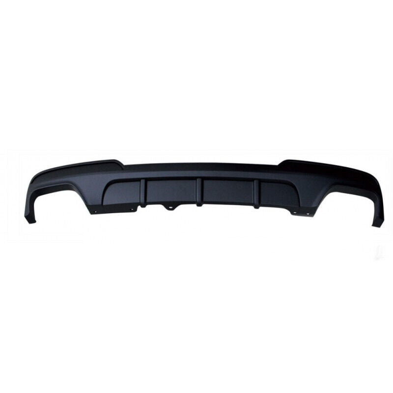 FOR BMW 5 SERIES F10 F11 REAR DIFFUSER M SPORT BUMPER SPLITTER VALANCE MATTE BLK