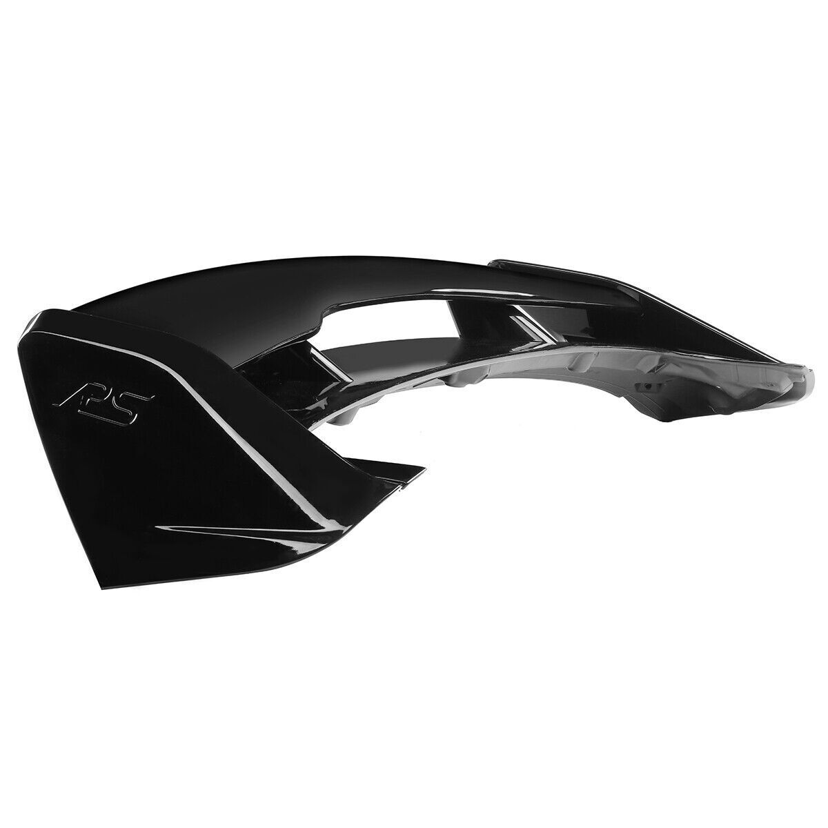 REAR BOOT ROOF SPOILER EXTENSION WING FOR FORD FOCUS RS STYLE 2012-18 MK3 BLACK