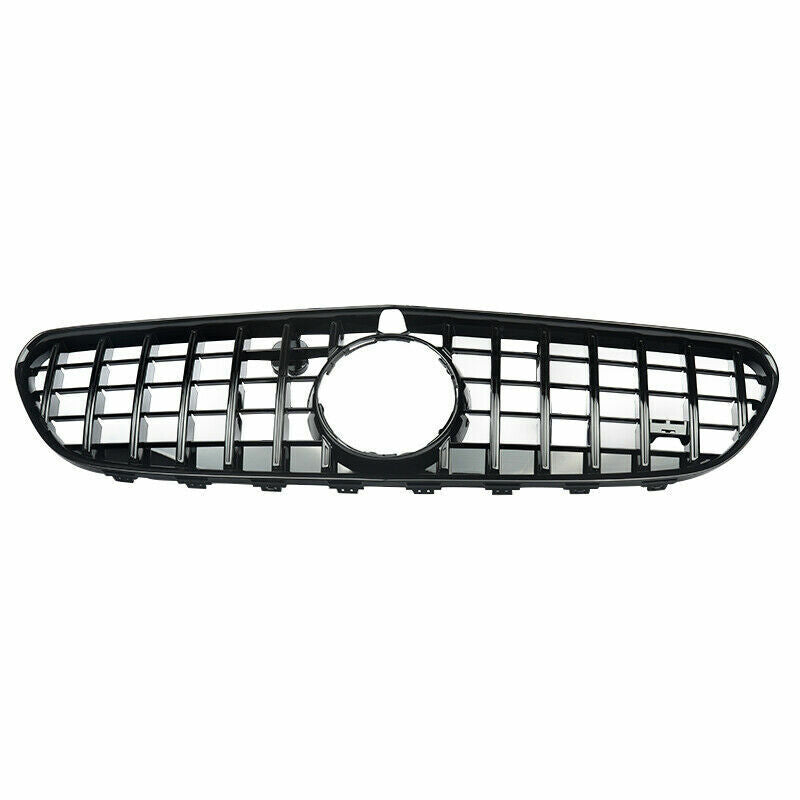 FOR MERCEDES S CLASS COUPE C217 PANAMERICANA GT FRONT GRILLE GRILL BLACK 2014-17