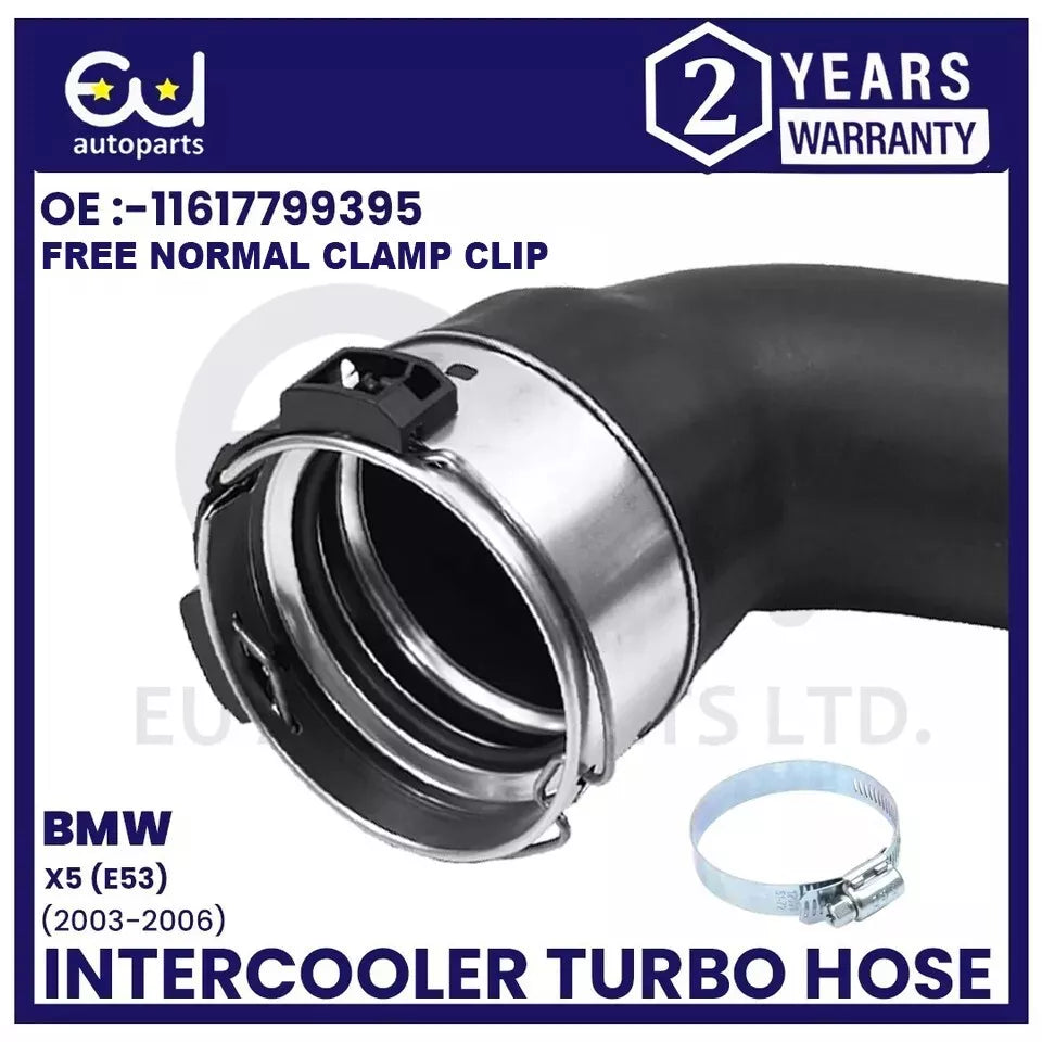 INTERCOOLER PIPE TURBO HOSE FOR BMW E53 X5 3.0d 11617799395 11617790094 UPPER