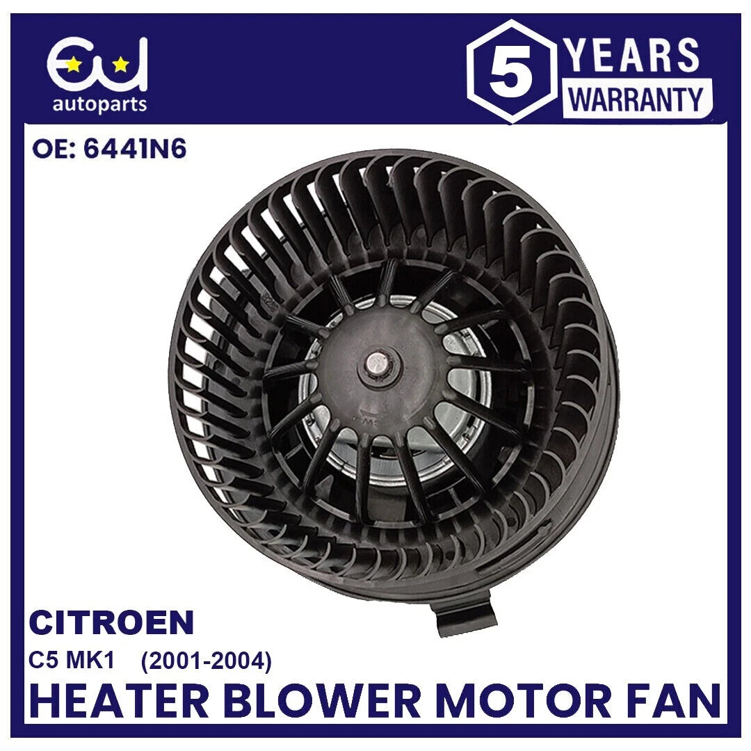 NEW HEATER BLOWER MOTOR FAN FOR CITROEN C5 MK1 2001-2004 6441N6