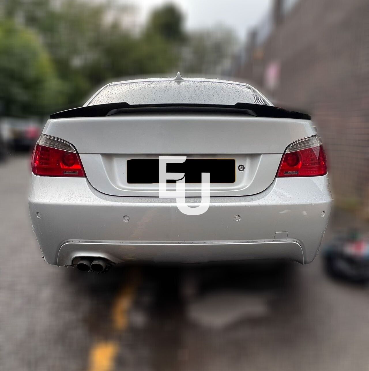 REAR BOOT TRUNK SPOILER LIP M4 STYLE FOR BMW 5 SERIES E60 03-10 GLOSS BLACK