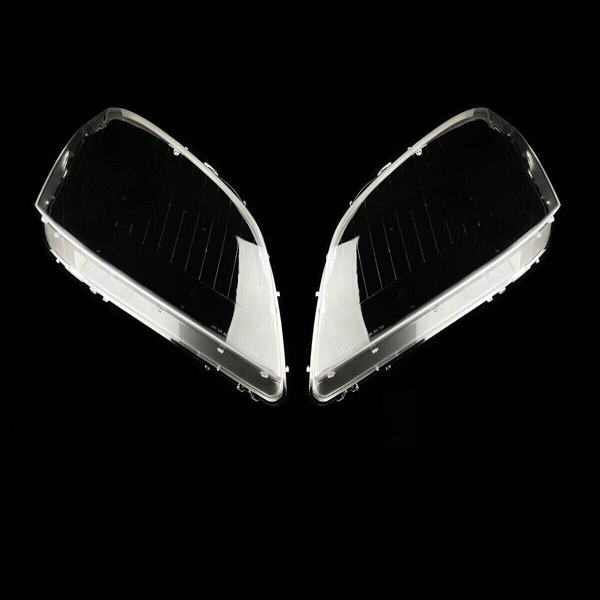 FRONT L+R PAIR HEADLIGHT LAMP LENS FOR MERCEDES BENZ W164 ML-CLASS ML350 06-08