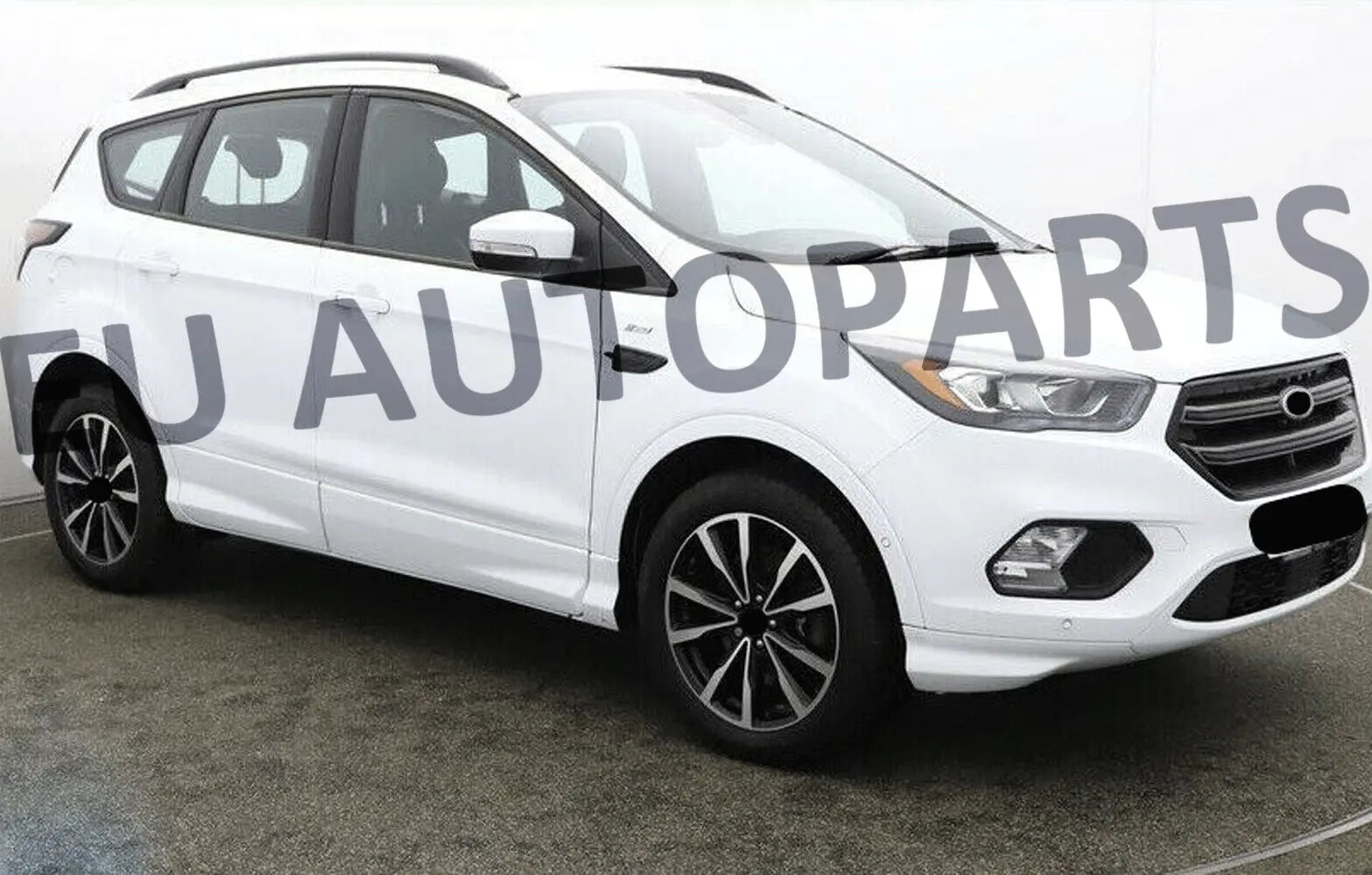 FOR FORD KUGA MK2 ROOF RAILS RACK CROSS BARS ALUMINUM BLACK OEM FIT 2013-2019