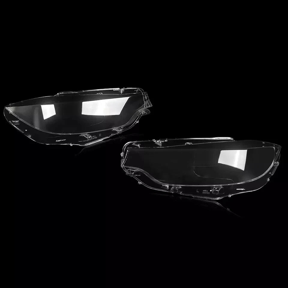 LEFT RIGHT PAIR HEADLAMP HEADLIGHT LENS COVER FOR BMW 4 SERIES F32 F33 F36 17-20