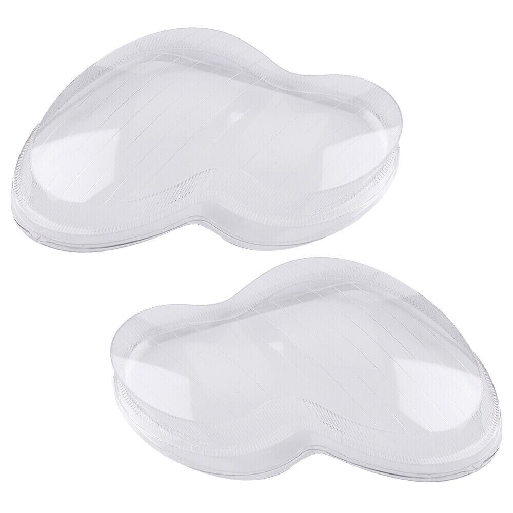 L+R HEADLIGHT LENS COVER REPLACEMENT FOR MERCEDES BENZ C-CLASS W203 2001-2007 UK