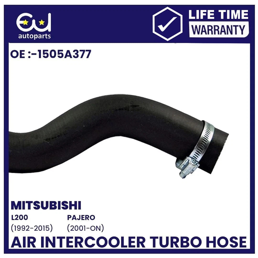 FOR MITSUBISHI L200 2.5 D TURBO OUTLET AIR INTERCOOLER INTAKE HOSE PIPE 1505A377