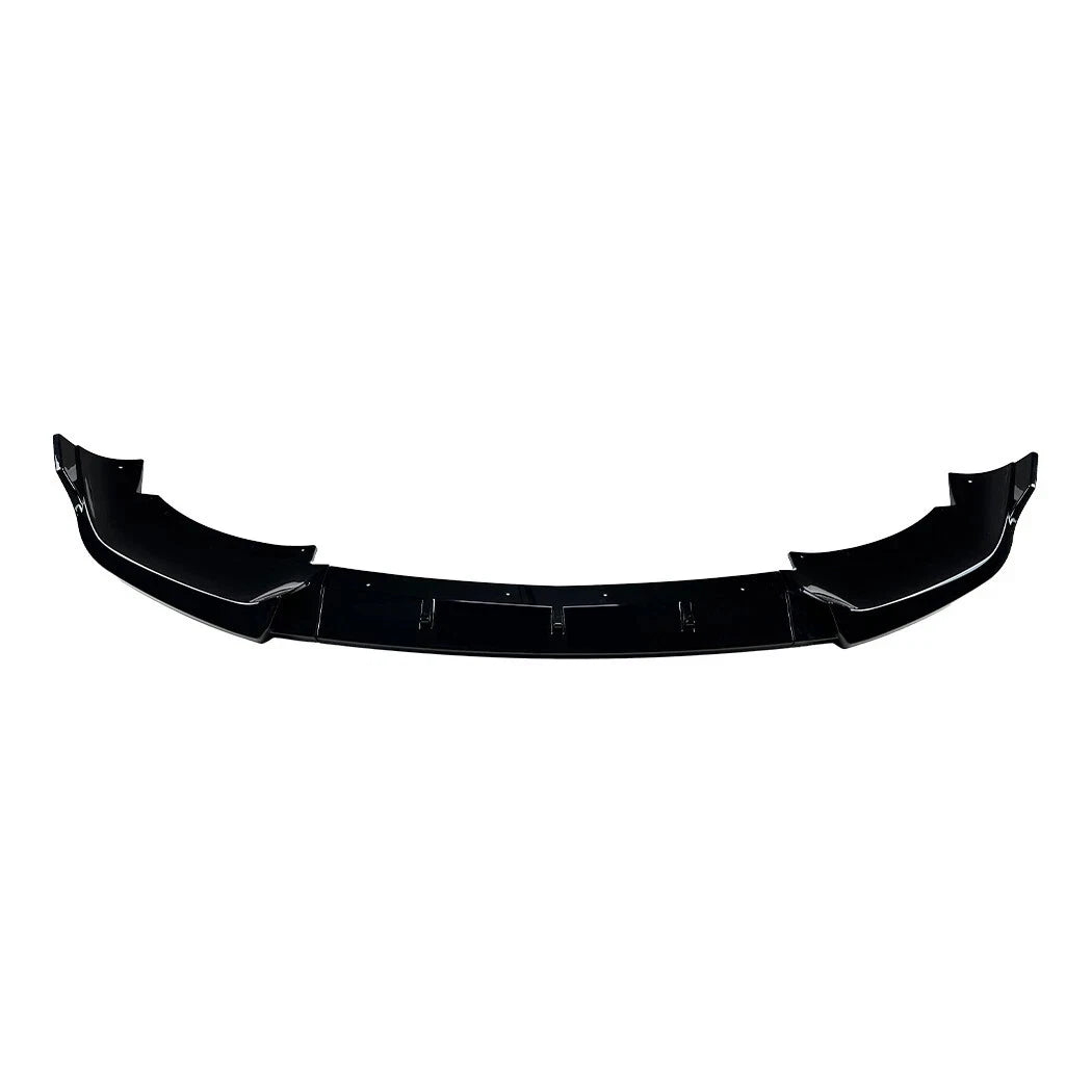 FOR BMW X6 G06 M SPORT FRONT BUMPER SPLITTER LIP SPOILER GLOSS BLACK 2019-2022