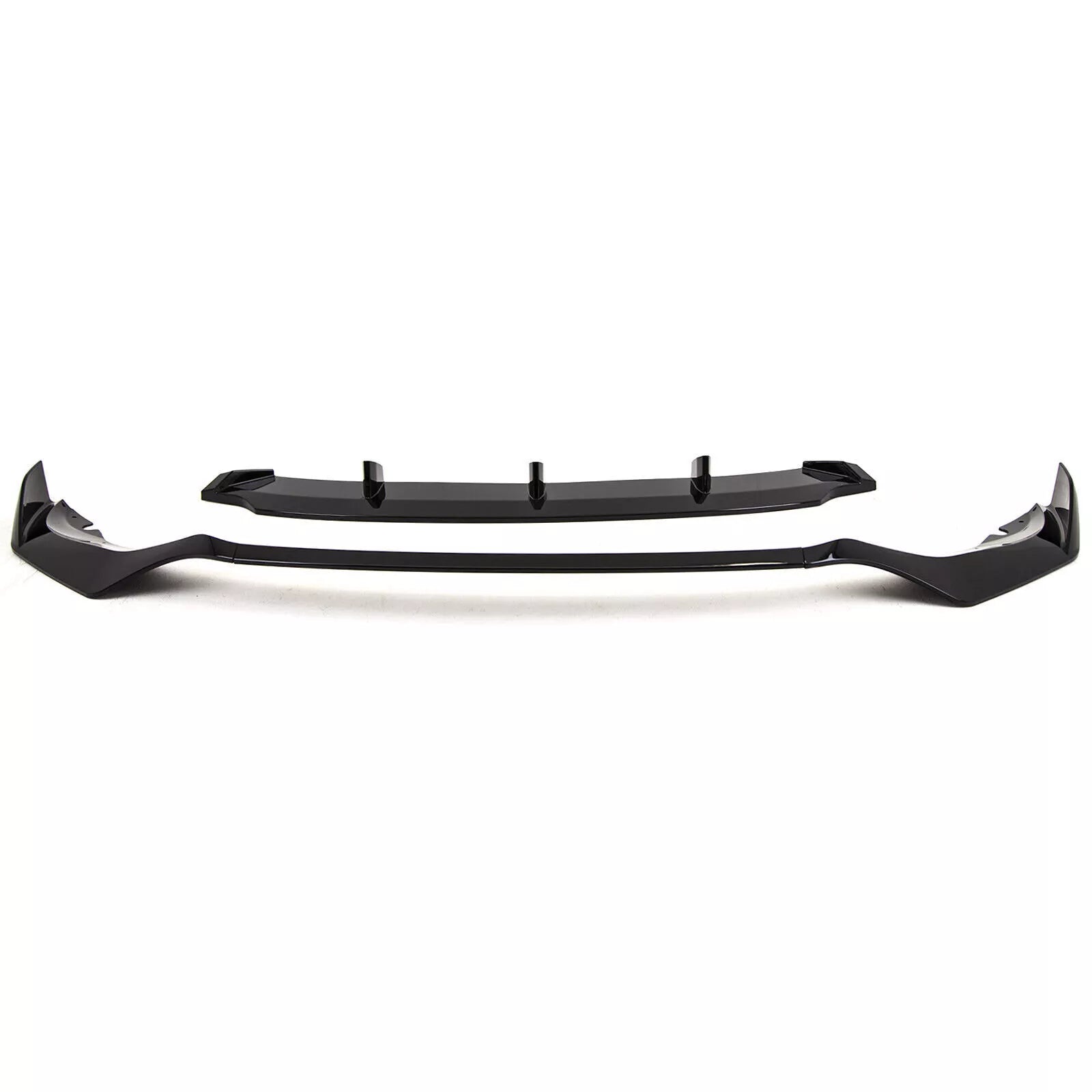 FOR BMW X5 G05  M SPORT FRONT SPLITTER EXTENSION SPOILER LIP GLOSS BLACK 19-23
