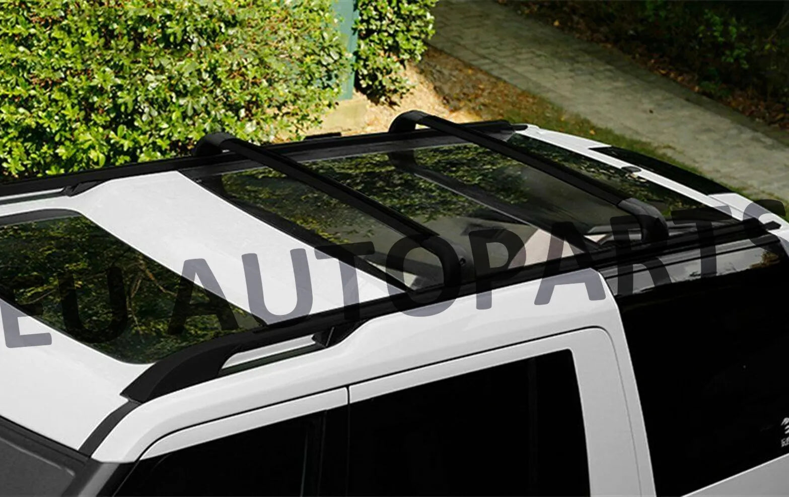FOR LAND ROVER DISCOVERY 3 & 4 L319 CROSS BARS ROOF RAILS RACK ANTI THEFT LOCK