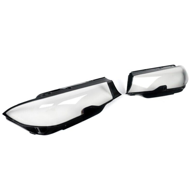 L+R HEADLIGHT LENS COVER SHELL LAMPSHADE FOR BMW G20 G21 3 SERIES 2019-2021