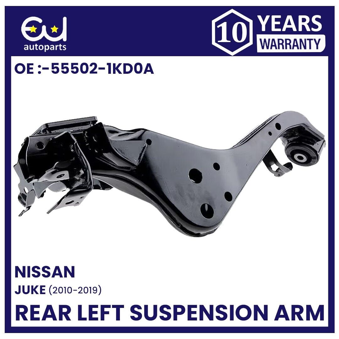 REAR LEFT SUSPENSION CONTROL ARM KIT FOR NISSAN JUKE F15 QASHQAI MK2 4WD 2010-ON