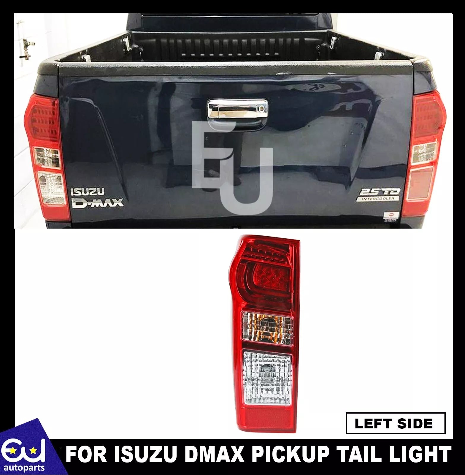 PASSENGER SIDE LED REAR TAIL LIGHT BRAKE LAMP FOR ISUZU DMAX D-MAX 2012-2015 UK