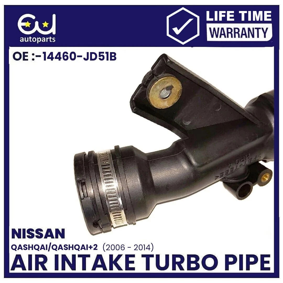 INTERCOOLER RADIATOR INLET TUBE PIPE FOR NISSAN QASHQAI/QASHQAI+2 14460-JD51B