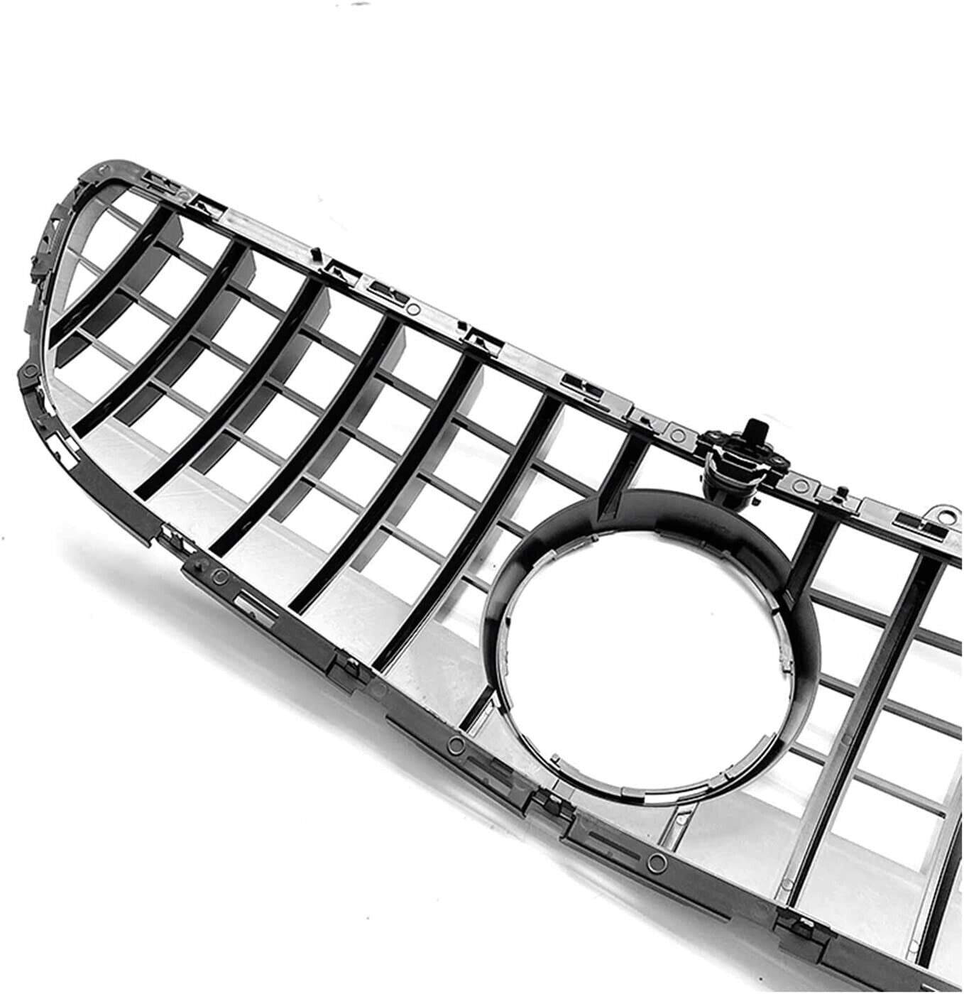 FOR MERCEDES CLS CLASS W218 C218 FRONT GT PANAMERICANA GRILLE GLOSS BLACK 15-18