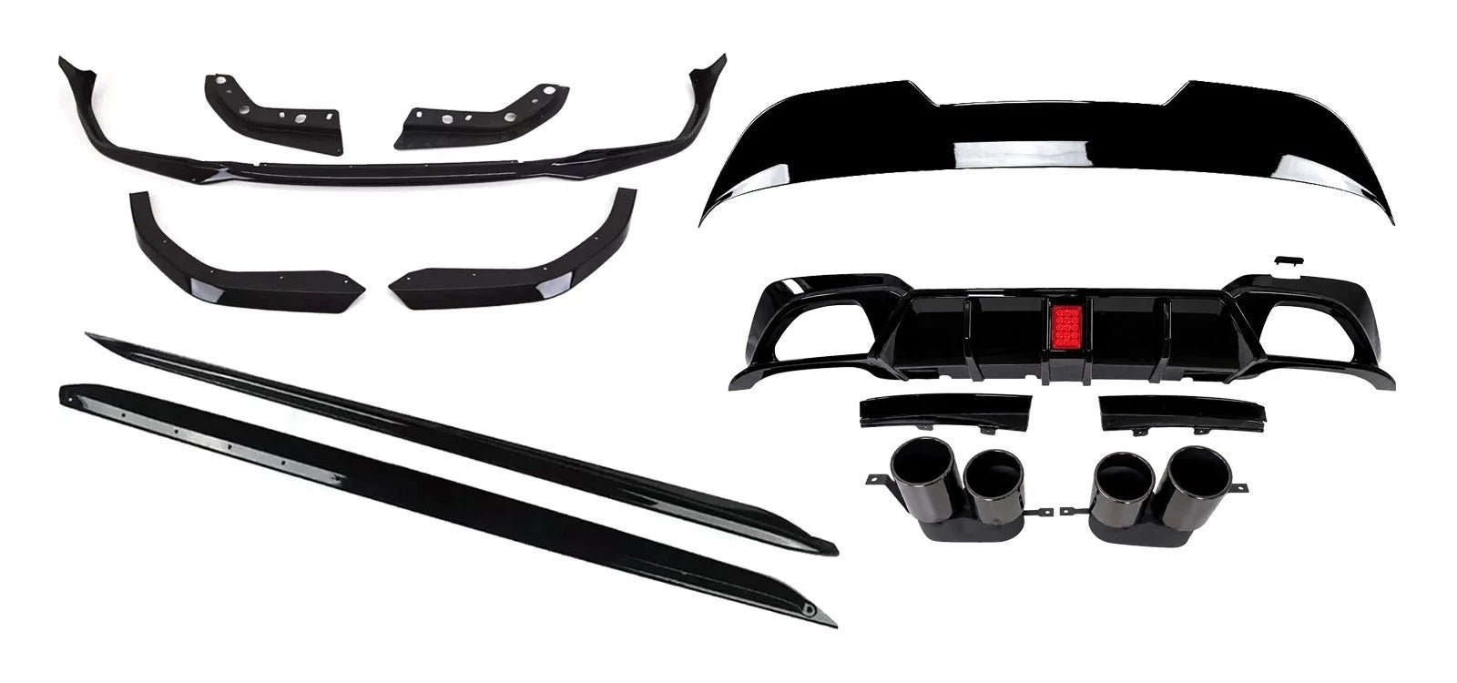 BODYKIT FOR BMW 3 SERIES G21 ESTATE BODY KIT FRONT SPLITTER REAR DIFFUSER 19-21