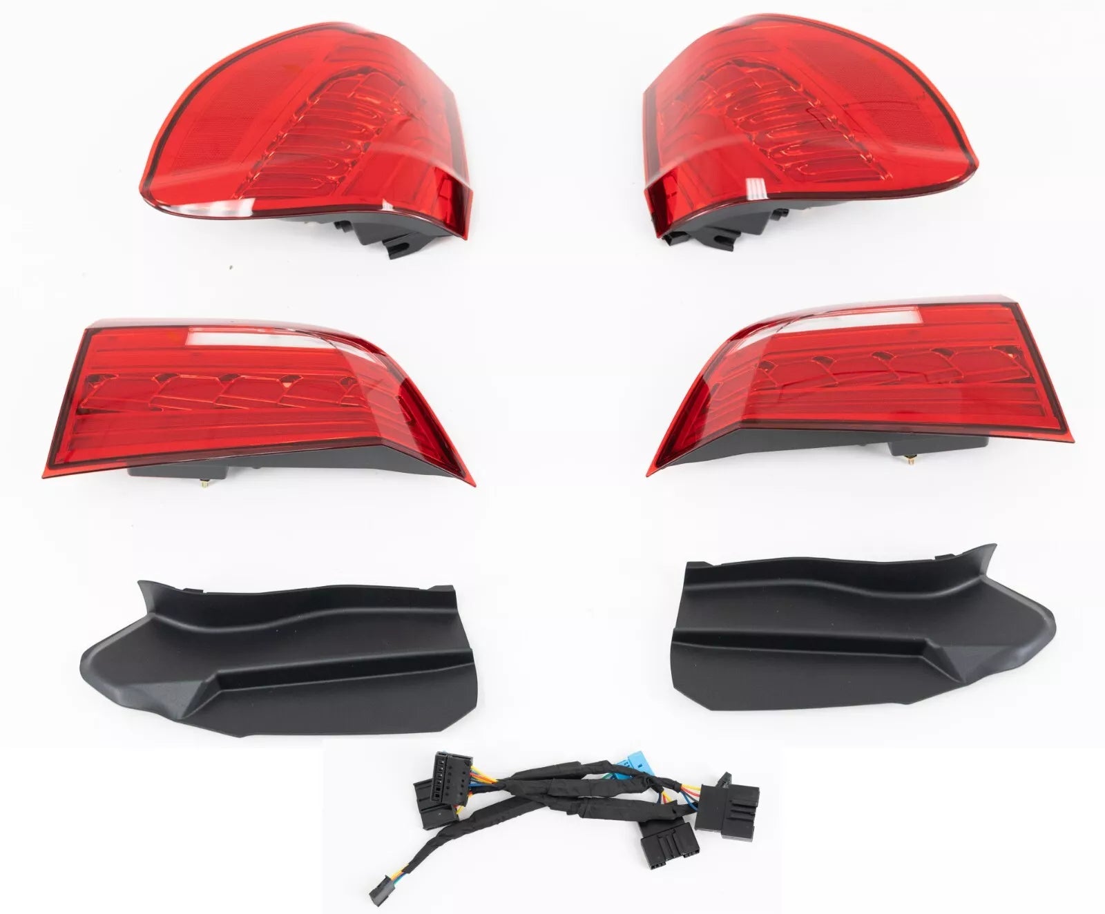 GTS FULL LED PAIR RED ANIMATION TAIL LIGHTS LIGHT LAMP FOR BMW X5 F15 2013-2018