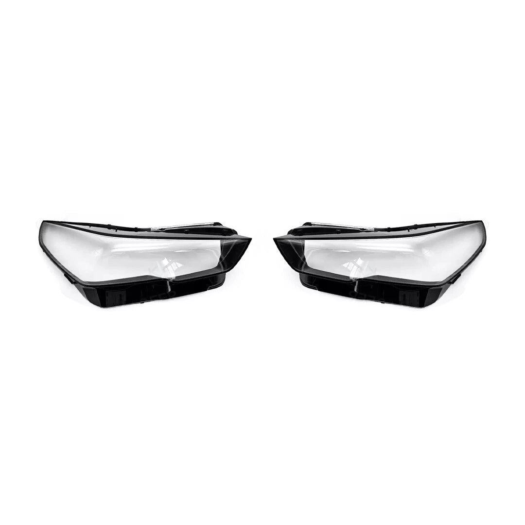 LEFT RIGHT PAIR SET HEADLAMP HEADLIGHT LENS COVER FOR BMW 5 SERIES G60 G61 2023+