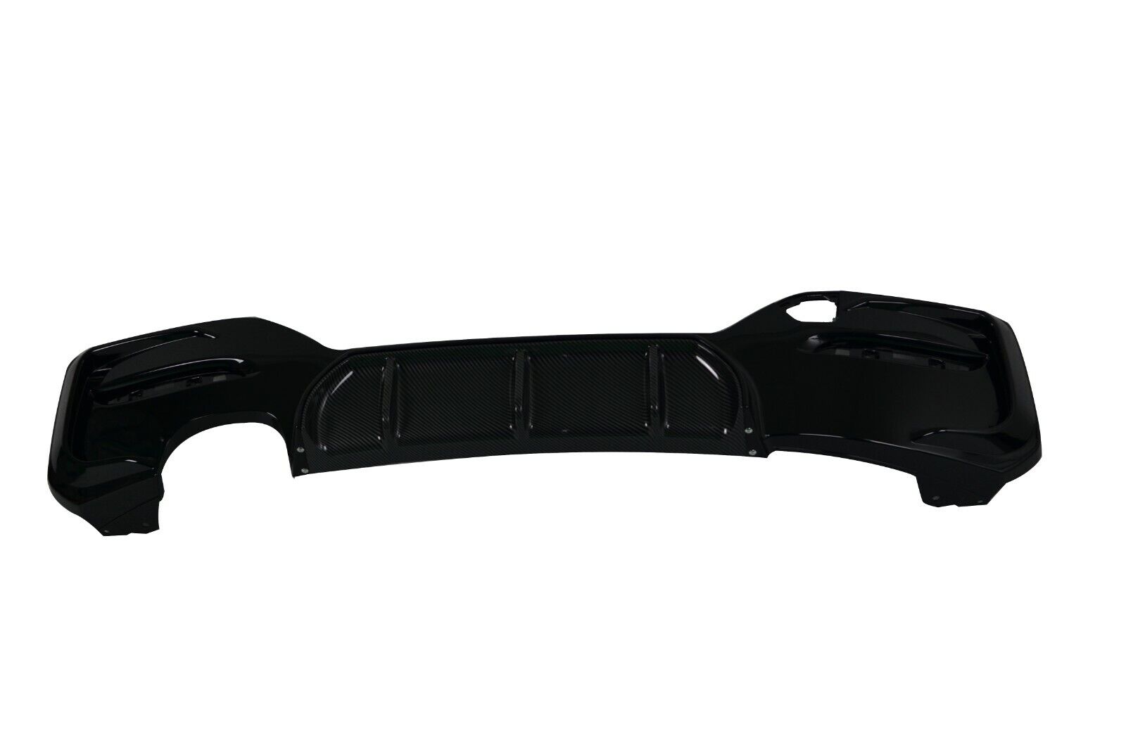 FOR BMW 1 SERIES F20 F21 REAR DIFFUSER FACELIFT LCI 120/125 LOOK CARBON LOOK 15+