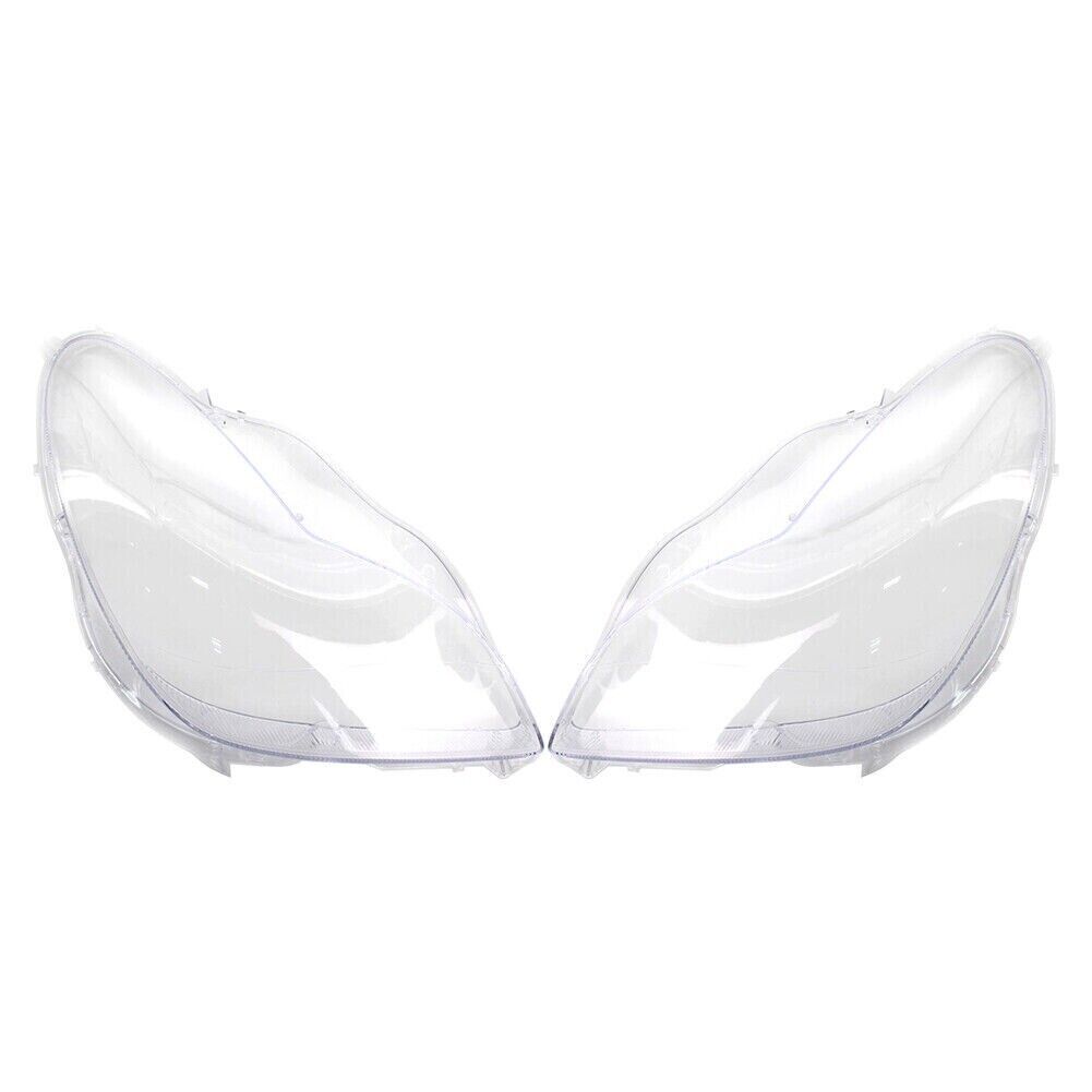 PAIR  HEADLIGHT CLEAR LENS COVER FOR MERCEDES BENZ CLS W219 CLS350/500/550 03-10