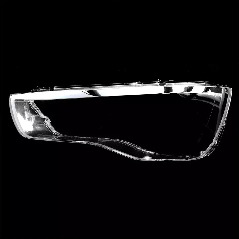 FOR AUDI A1 8X PAIR RIGHT LEFT FRONT HEADLIGHT HEADLAMP LENS COVER 2010-2014