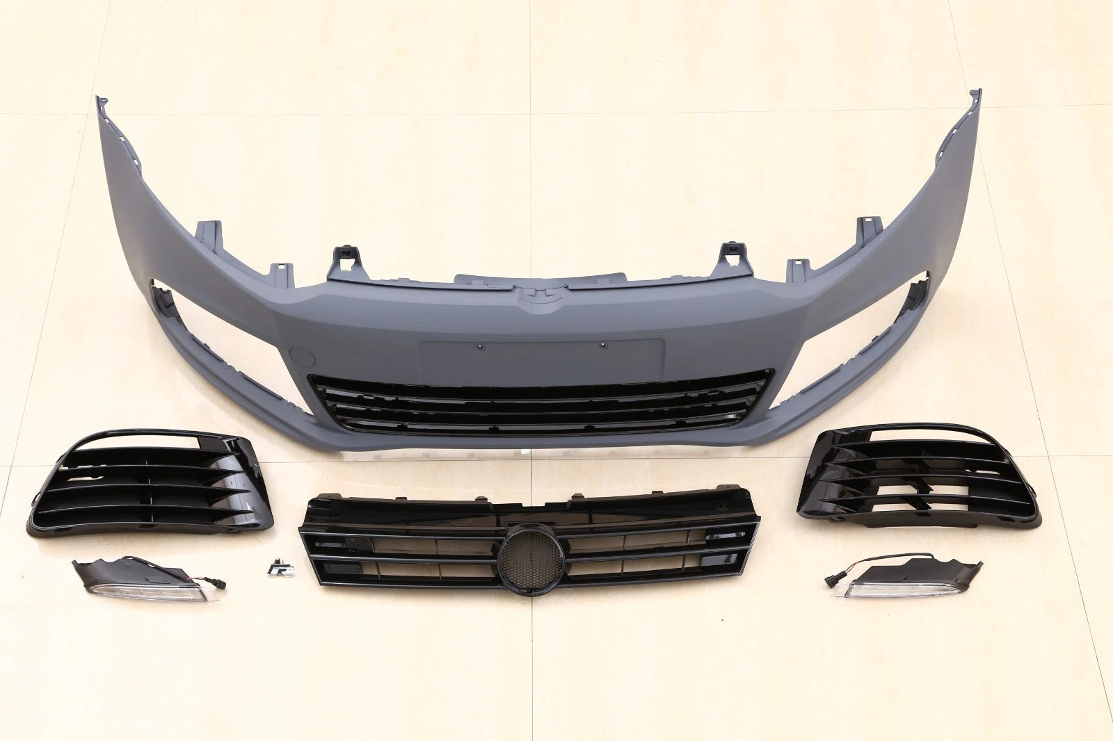 FOR VW VOLKSWAGEN POLO MK5 6R 6C 2009-2017 FRONT BUMPER KIT R20 STYLE