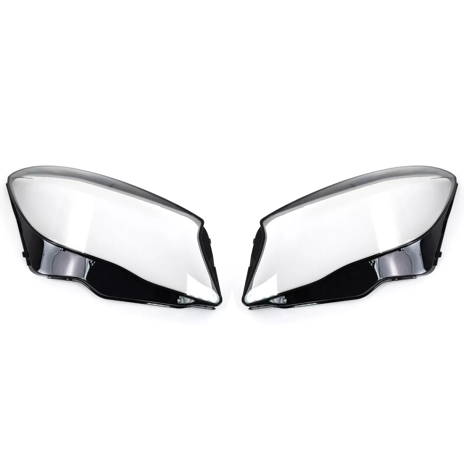 FOR MERCEDES GLA W156 X156 FRONT LEFT RIGHT PAIR HEADLIGHT LENS COVERS 2017-2019