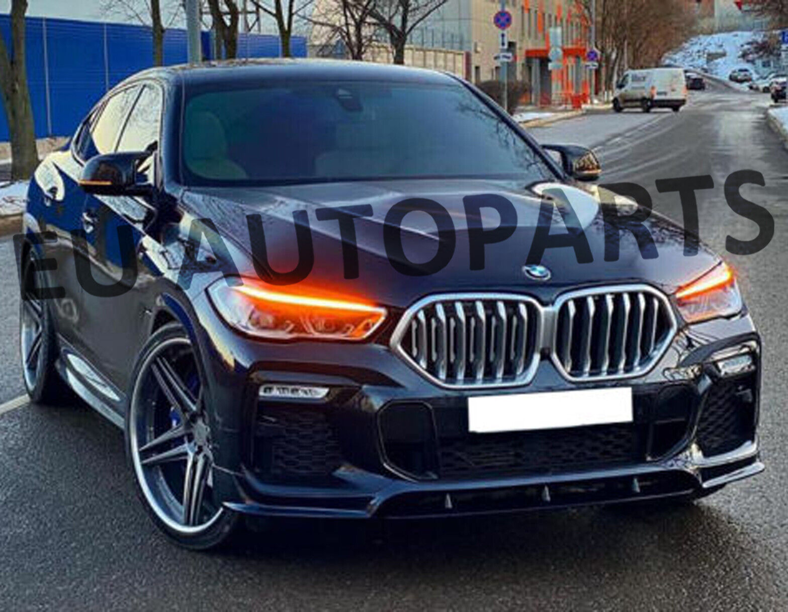 FOR BMW X6 G06 AERO BODYKIT BODY KIT FRONT SPLITTER LIP REAR DIFFUSER SIDE SKIRT