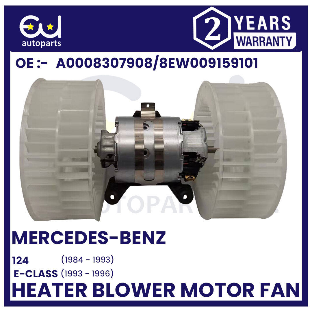 A-Premium HVAC Blower Motor w/ Dual Fan Cage for Mercedes-Benz A-Premium HVAC Blower Motor w/ Dual Fan Cage for Mercedes-Benz