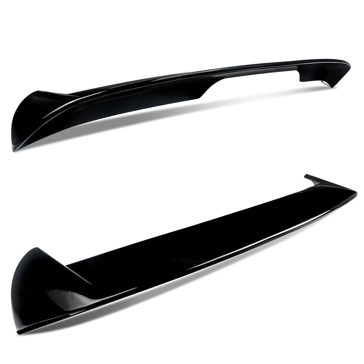 REAR BOOT ROOF TRUNK SPOILER FOR SEAT IBIZA 5DR MK5 6F 2017-2022 GLOSS BLACK