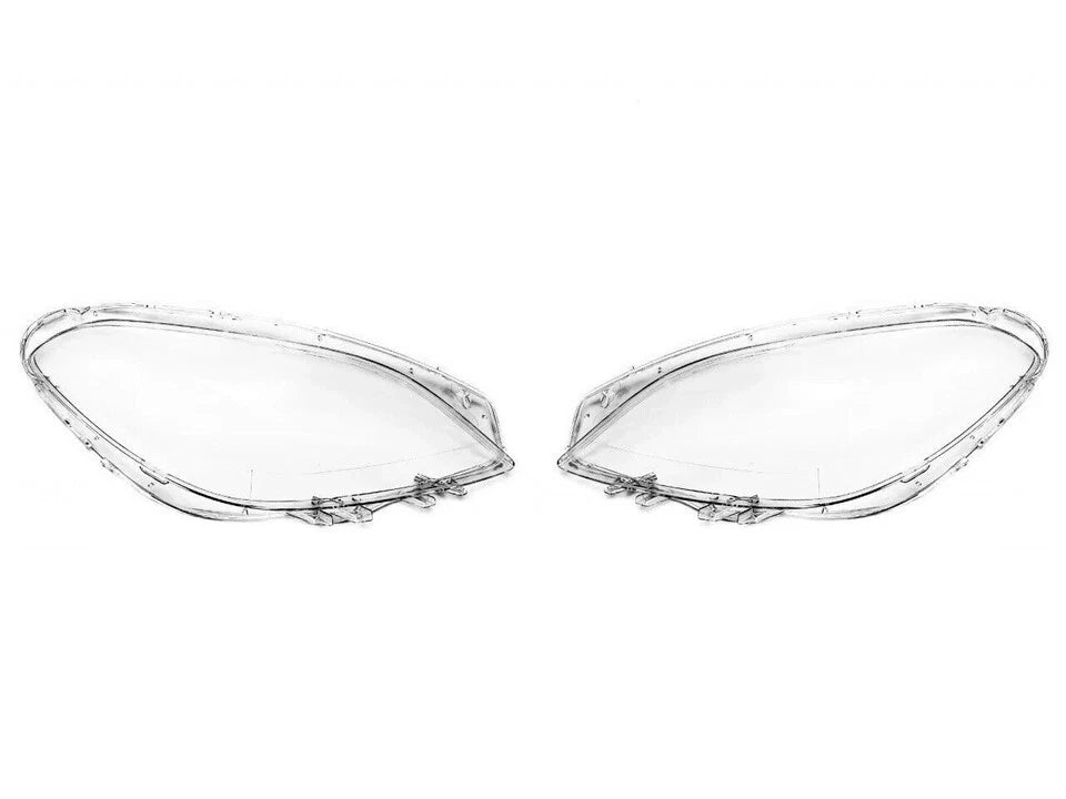 LEFT RIGHT PAIR LAMP HEADLIGHT LENS COVER FOR MERCEDES B-CLASS W246 2012-2015