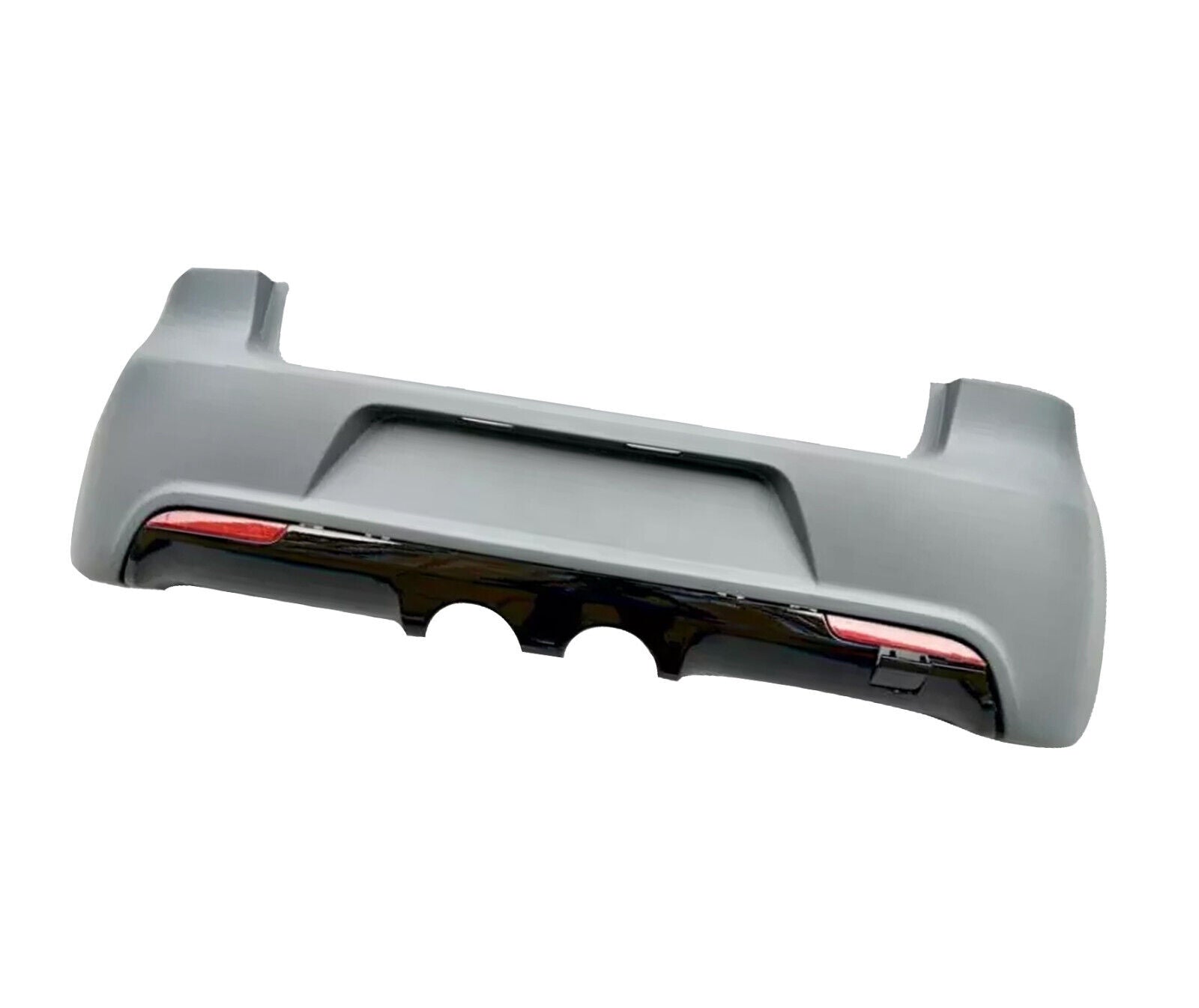 FOR VW GOLF MK6 REAR BUMPER DIFFUSER R20 TYPE BODY KITS 9-12 OEM FIT TDI GTI FSI
