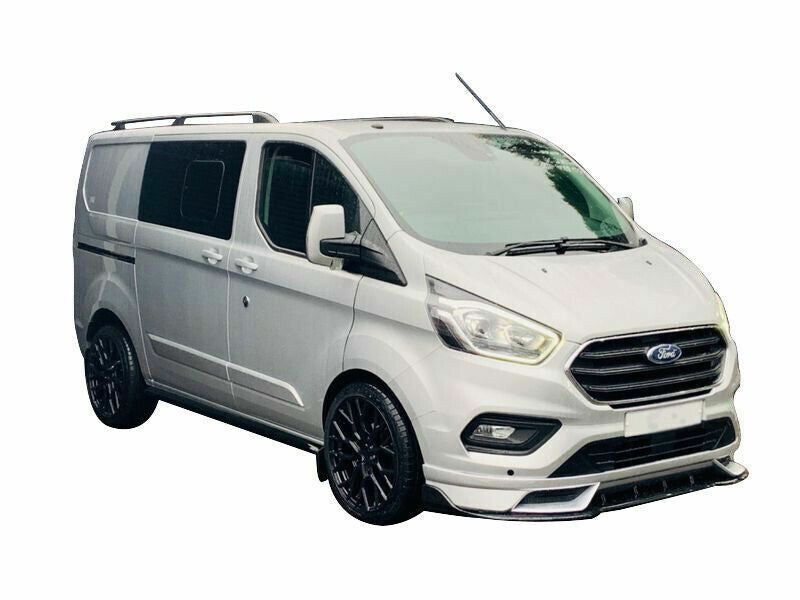 FORD TRANSIT CUSTOM ROOF RACK RAILS - SATIN SILVER LWB TOURNEO CUSTOM