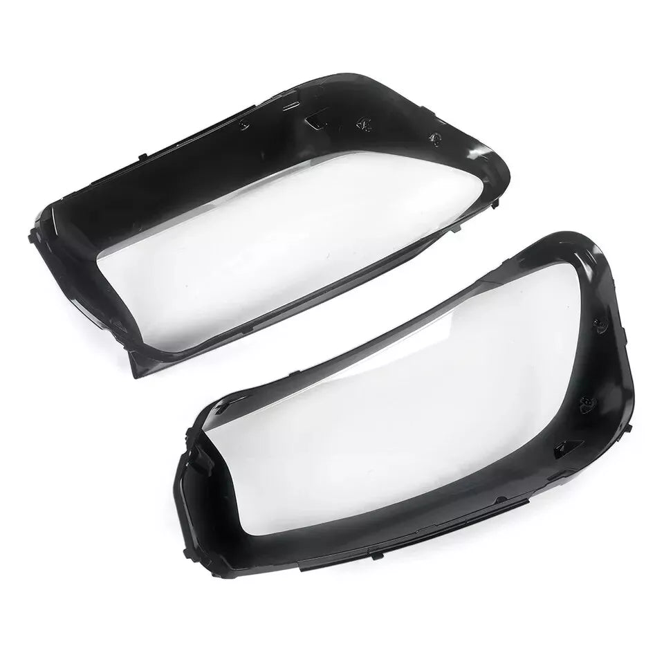 LEFT RIGHT SIDE PAIR HEADLIGHT LENS COVER HEADLAMP FOR MERCEDES GLS X167 19-22