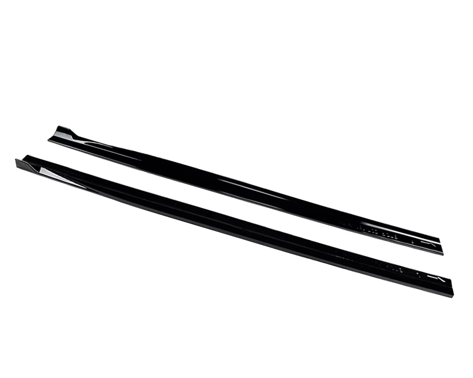 FOR MERCEDES A CLASS W177 CLA C118 SIDE SKIRT AMG LINE EXTENSION BLADE GLOSS 18+