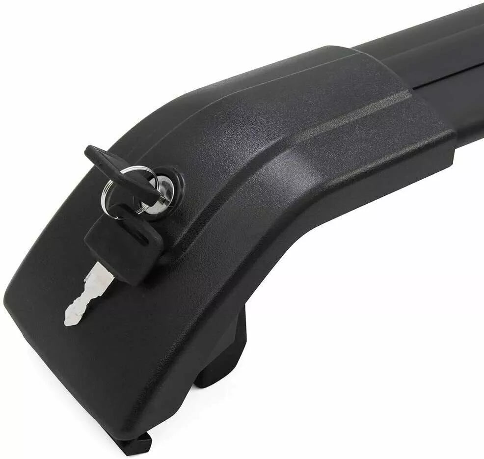 FOR LAND ROVER DISCOVERY SPORT L550 2014+ ROOF RAILS RACK CROSS BARS SET BLACK