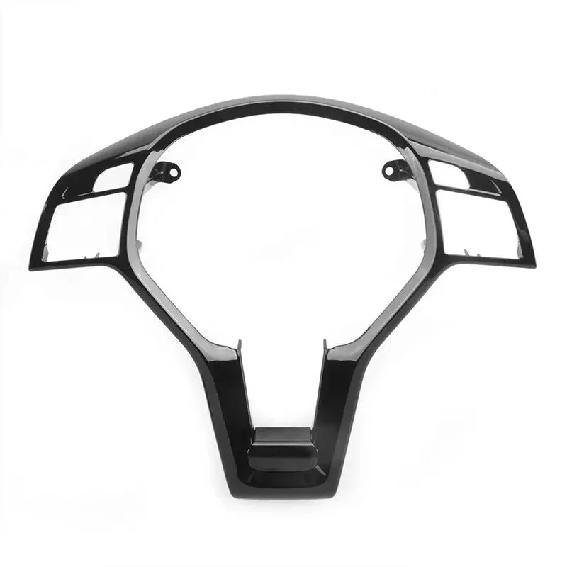 STEERING WHEEL TRIM COVER FOR MERCEDES C E CLASS W204 W212 W117 C63 E63 GLOSS