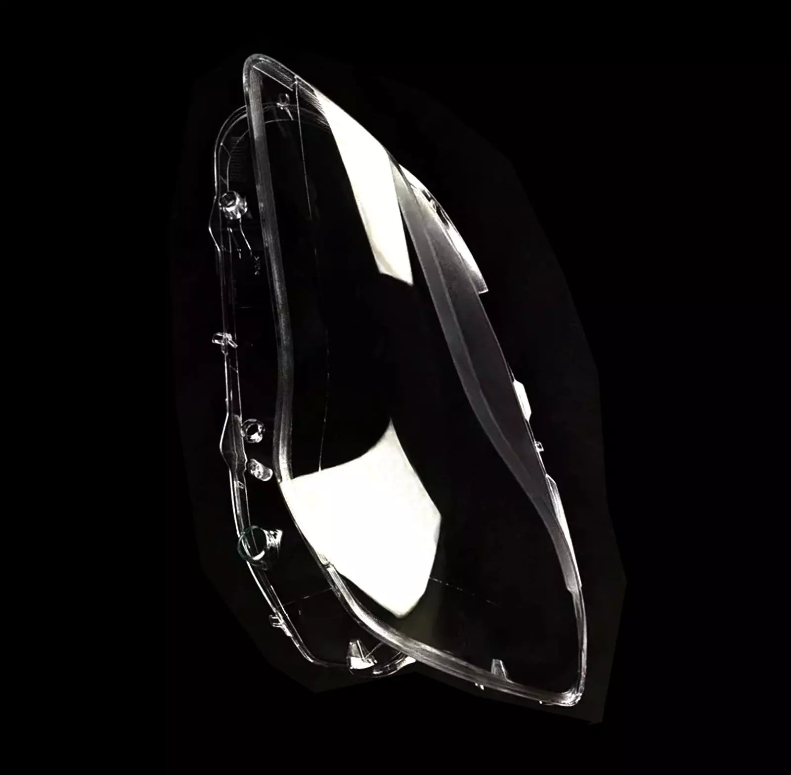LEFT PASSENGER FOR MASERATI QUATTROPORTE MK6 HEADLAMP HEADLIGHT LENS COVER 16-19
