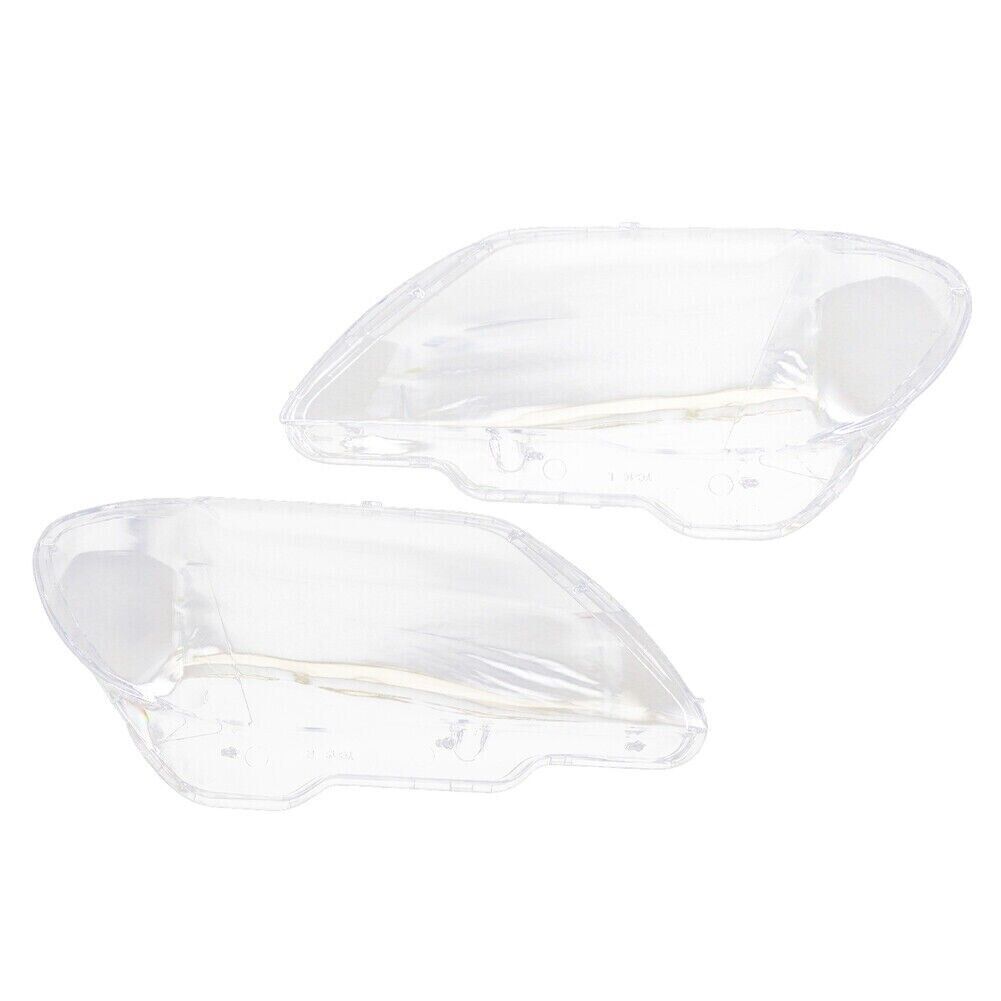 PAIR L+R HEADLIGHT LENS COVER SHELL FOR BMW E65 E66 LCI 7 SERIES 2005-2008