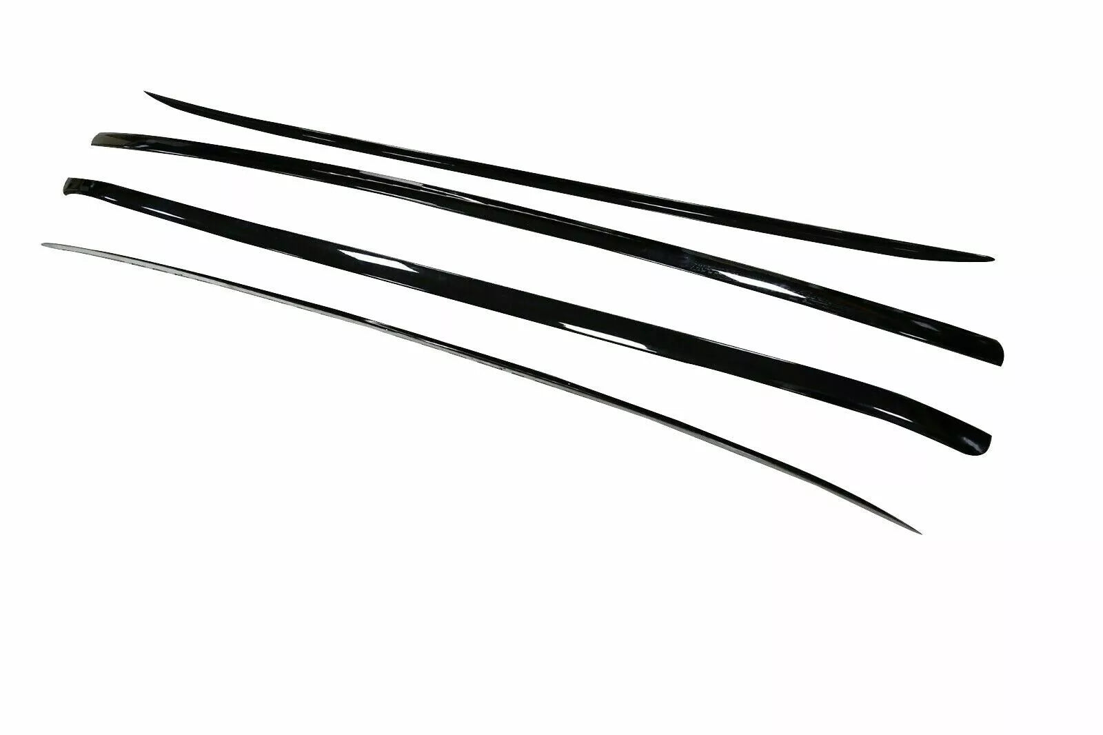 FOR RANGE ROVER SPORT L494 ROOF RAILS AND CROSS BARS GLOSS BLACK 100% OEM FIT