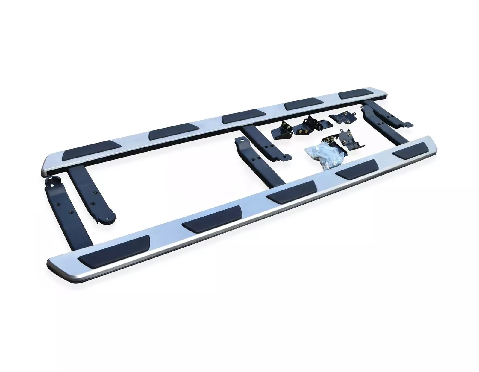 SIDE STEPS RUNNING BOARDS FOR AUDI Q7 2006-2015 4L INTEGRATED BRACKETS