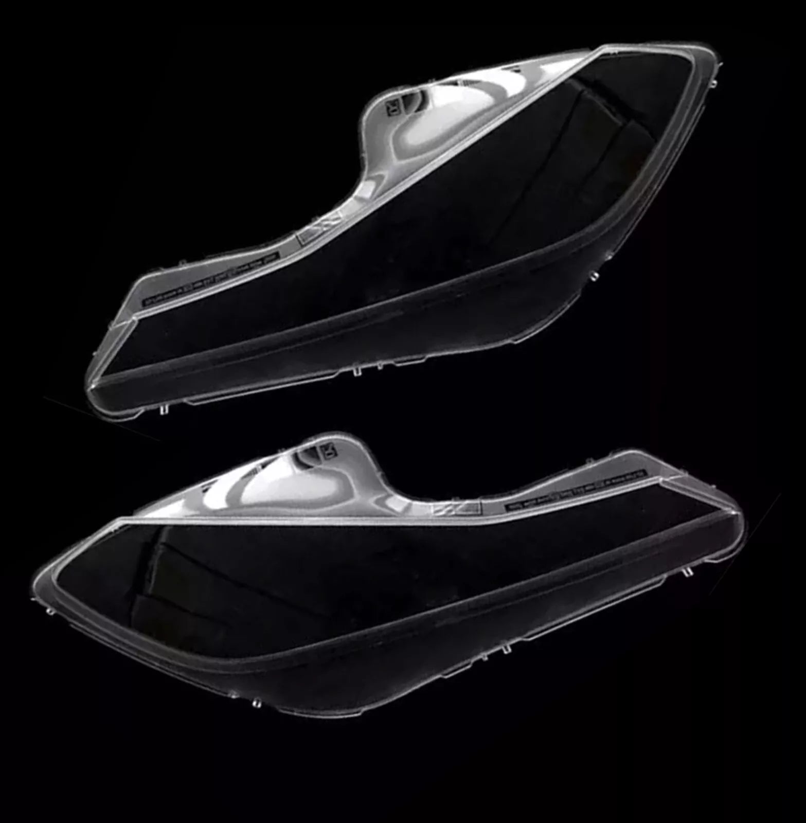 FOR FERRARI 488 HEADLIGHT HEADLAMP LENS COVER LEFT RIGHT SIDE PAIR 2015-2020