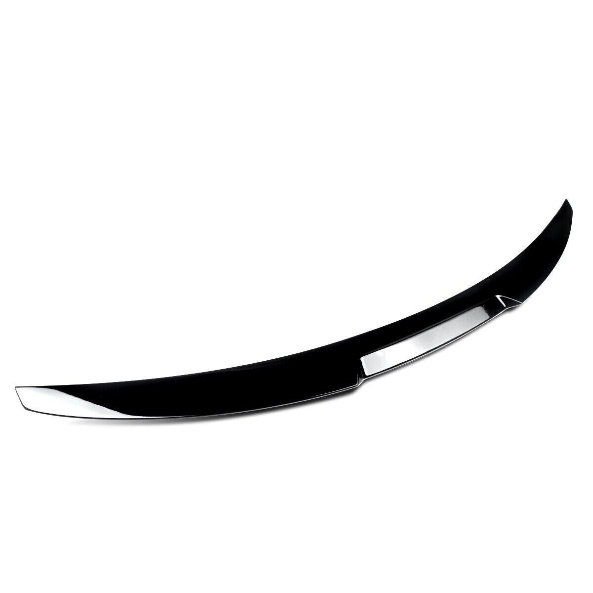 BMW 4 Series G22 Coupe M4 V-Style Gloss Black Boot Lip Trunk Spoiler –UK Fitment