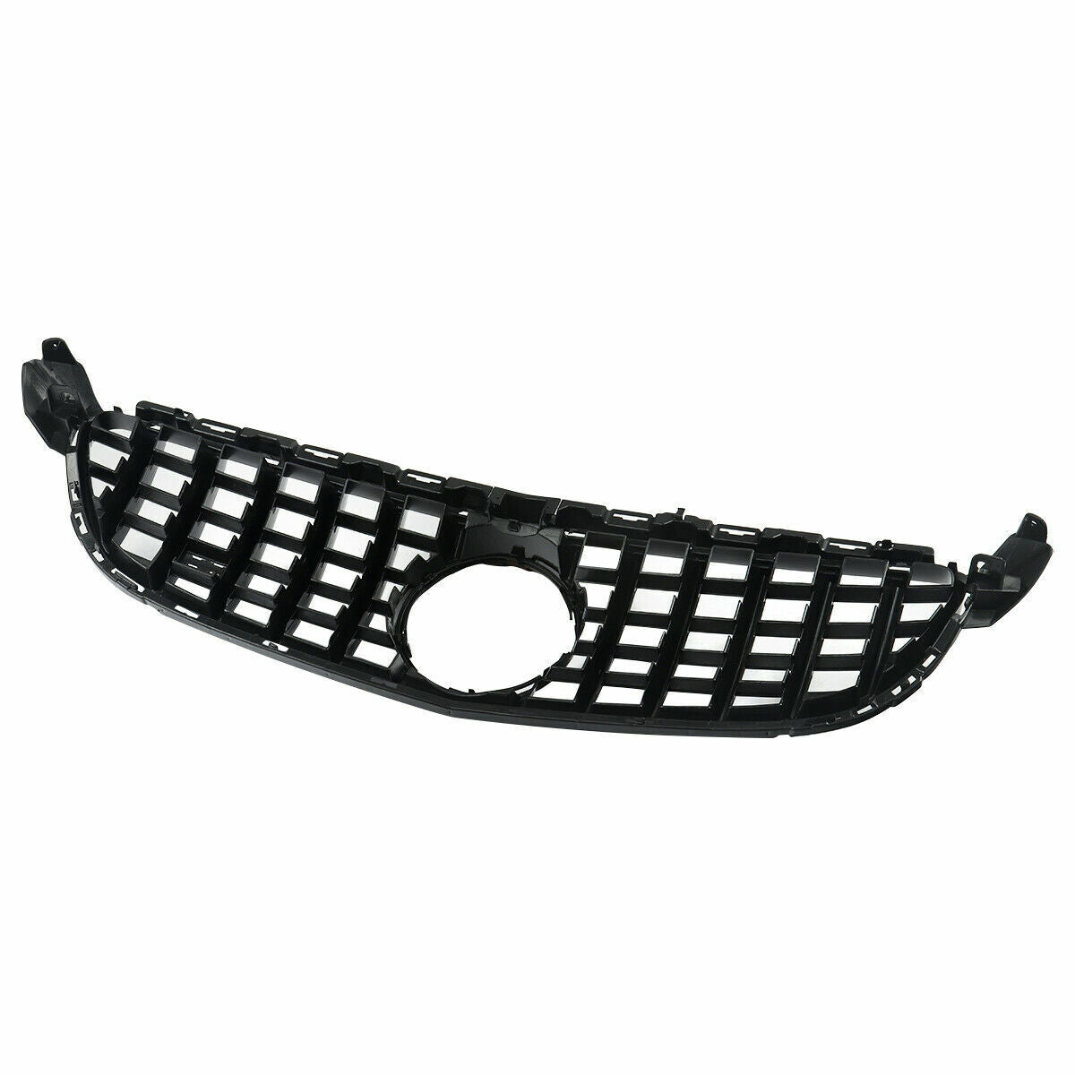 FOR MERCEDES C CLASS C63 W205 AMG FRONT GRILL GRILLE GT FULL BLACK FITS C63 ONLY