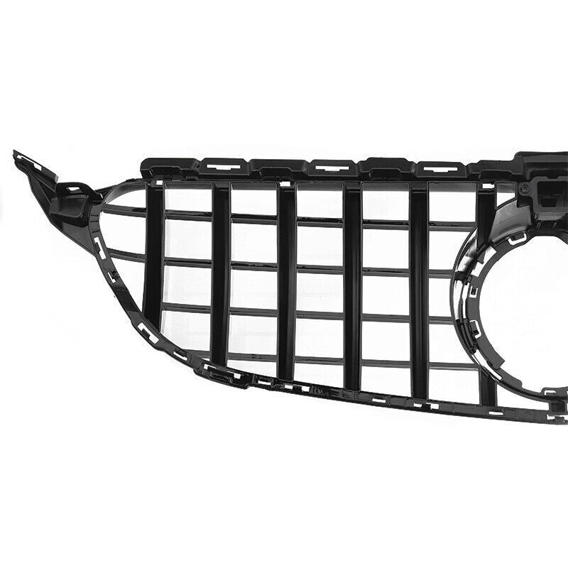FOR MERCEDES C CLASS W205 C205 GRILLE GRILL PANAMERICANA GT GLOSS 2019+ FACELIFT