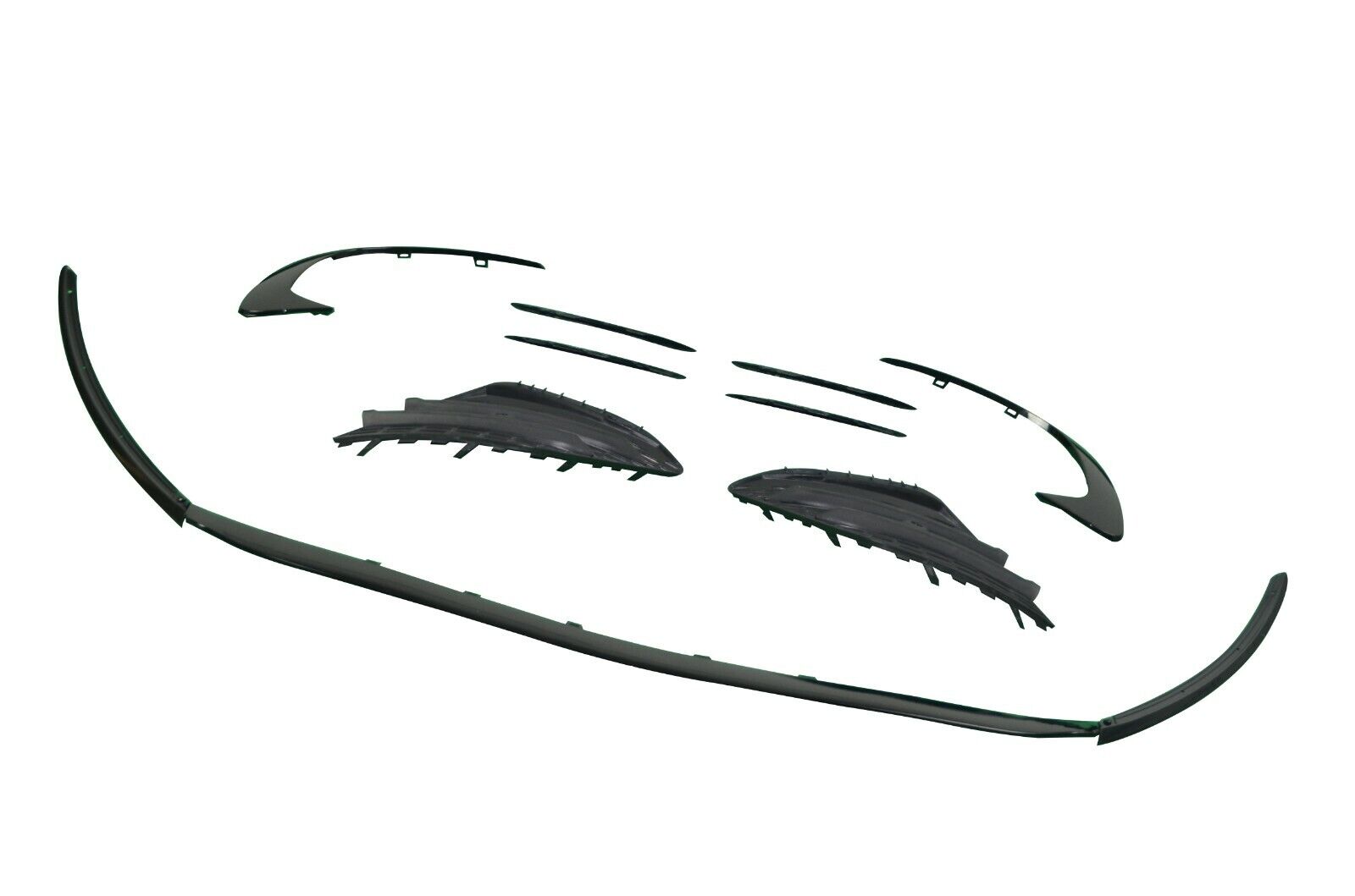 FOR MERCEDES CLA C118 W118 CLA45 AMG FRONT BUMPER SPLITTER LIP AERO KIT CANARD