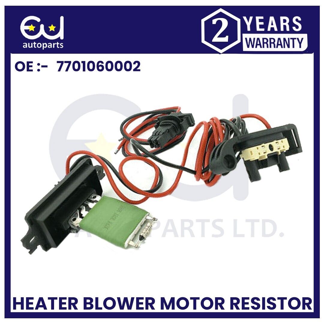 HEATER BLOWER FAN RESISTOR FOR RENAULT CLIO MK3 2005-2012 MODUS GRAND 2004-