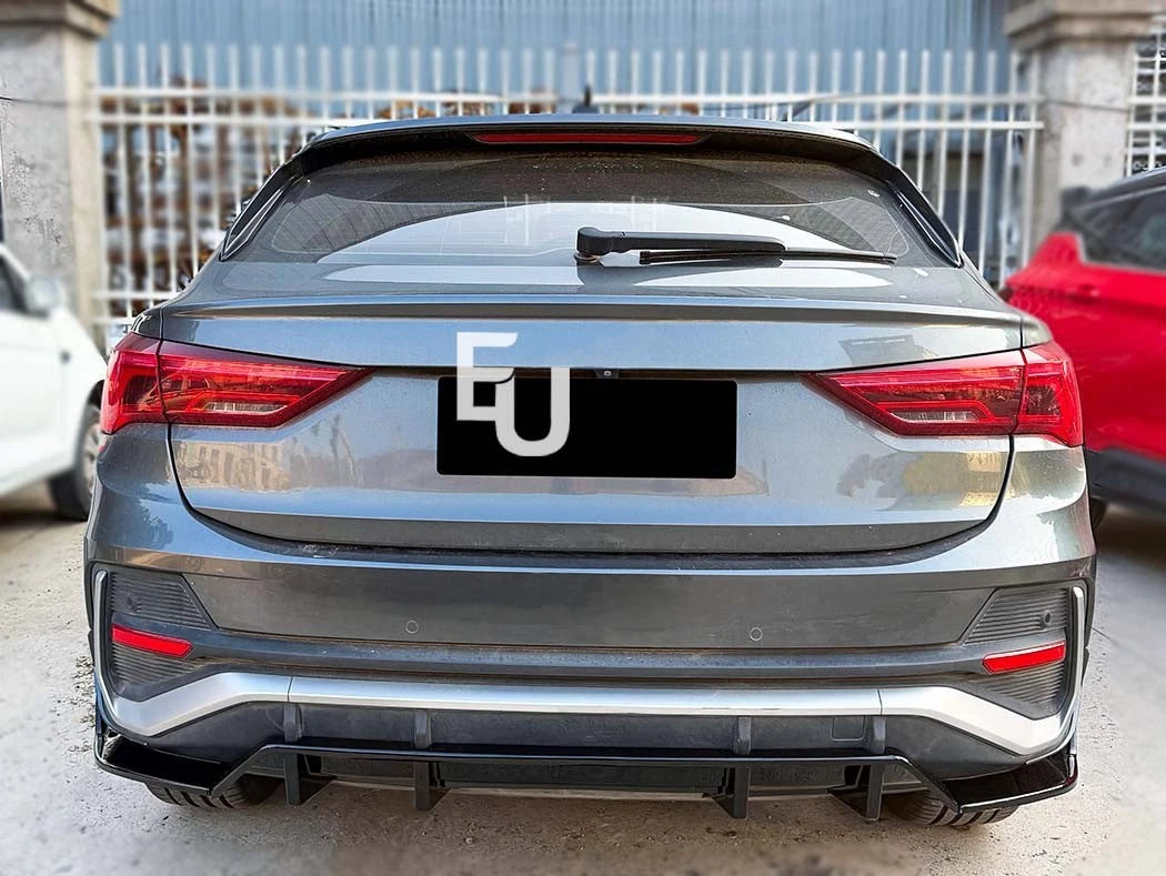 FOR AUDI Q3 SQ3 F3 SPORTBACK REAR BUMPER DIFFUSER SPLITTER LIP 2018-2025